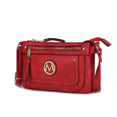 MKF Collection Elaina Multi Pocket Crossbody by Mia K