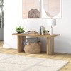 Hudson and Canal 22" Tall Ceramic Table Lamp with Fabric Shade Warm Sanded Ceramic/White - 4 of 4