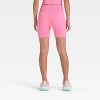 Girls' Seamless Bike Shorts - All In Motion™ - 2 of 3