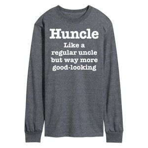 Men's - Instant Message - Huncle Long Sleeve Graphic T-Shirt - 1 of 4