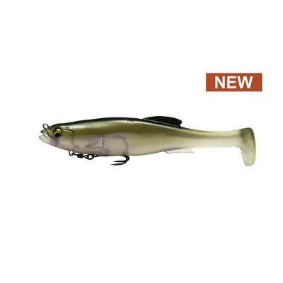 Megabass Magdraft Soft Swimbaits, Borealis Shad, 6