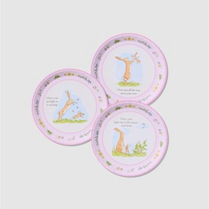 Guess How Much I Love You Pink Small Plates (10 Per Pack) - 1 of 4