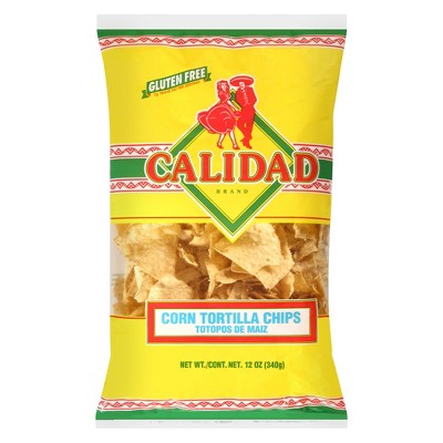 Calidad Yellow Corn Tortilla Chips - 12oz