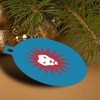 Loyola Marymount University Secondary Logo Aluminum Holiday Christmas Tree Ornament - 4 of 4