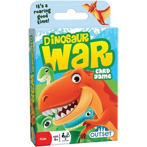 Outset Media Dinosaur War Card Game – 36 Oversized Cards, Ages 4 and Up - 1 of 4