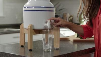 Ceramic Crock Countertop Water Dispenser