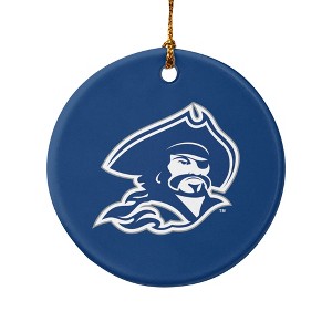 Blinn College Primary Logo Porcelain Holiday Christmas Tree Ornament  2.8" (7.1 cm) - 1 of 4