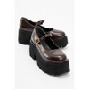 Linley Brown Platform Loafer (Women) | Prologue Shoes - 2 of 4