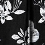 black bloom flower