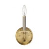 Craftmade Lighting 1 - Light Wall Light in  Brushed Polished Nickel/Satin Brass - 2 of 4