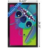 Trends International Disney Lilo and Stitch - Stitch Patchwork Framed Wall Poster Prints - 3 of 4
