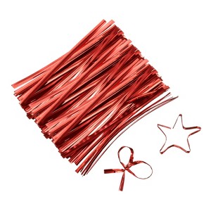 Unique Bargains Reusable Plastic Coated Metallic Durable Twist Ties 800 Pcs - 1 of 4