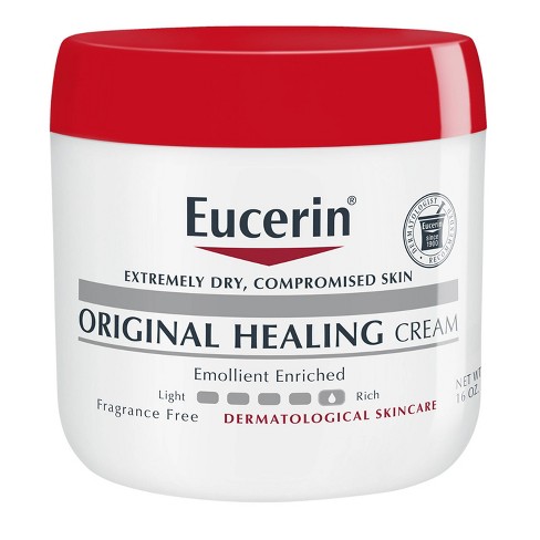 Eucerin Original Healing Cream Fragrance Free Body Cream For Dry Skin - 16oz Target