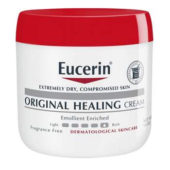 Eucerin Original Healing Cream Fragrance Free Body Cream for Dry Skin - 16oz