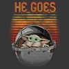 Boy's Husky Star Wars: The Mandalorian Father's Day Grogu Retro He Goes - 2 of 3