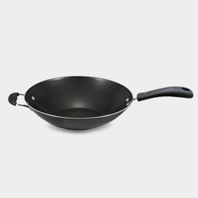 Wok Lodge Cast Iron Lodge - poele wok en fonte naturelle 23cm - made in usa