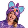 Furby Girls' Hooded Halloween Costume Dress - Purple - 7-8 - 3 of 4