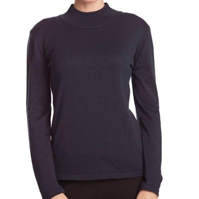 Women's LONG SLEEVE MOCK NECK PULLOVER - ANGEL