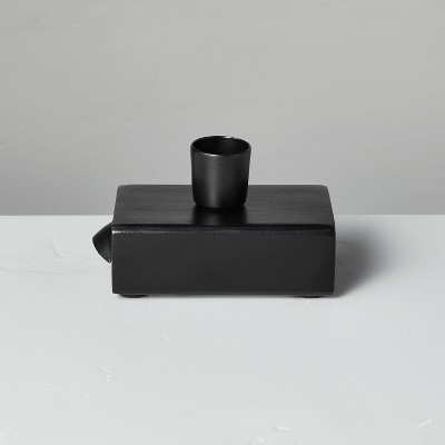 Metal Matchbox Candle Holder Matte Black - Hearth & Hand™ with Magnolia