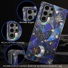 BONGEEK Case Compatible with Samsung Galaxy S25 Ultra,Scratch Resistant Hybrid 2-Layer Hard Shell Bright Phone Case,Celestial Starry Night Moon Stars - 3 of 4