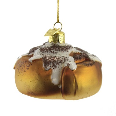 Noble Gems 2.5" Cinnamon Bun Icing Rolls Warm  -  Tree Ornaments