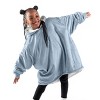 The Bare Homey - Kids Wearable Blanket - Fleece Side Pockets - 2 of 4