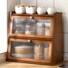 YIYIBYUS Cabinet with Door, Mini Kitchen Cabinet, Storage Cabinet For Kitchen Living Room - 2 of 4