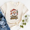 Merry Christmas Santa Wink - Women's Short Sleeve Graphic T-Shirt - 3 of 4
