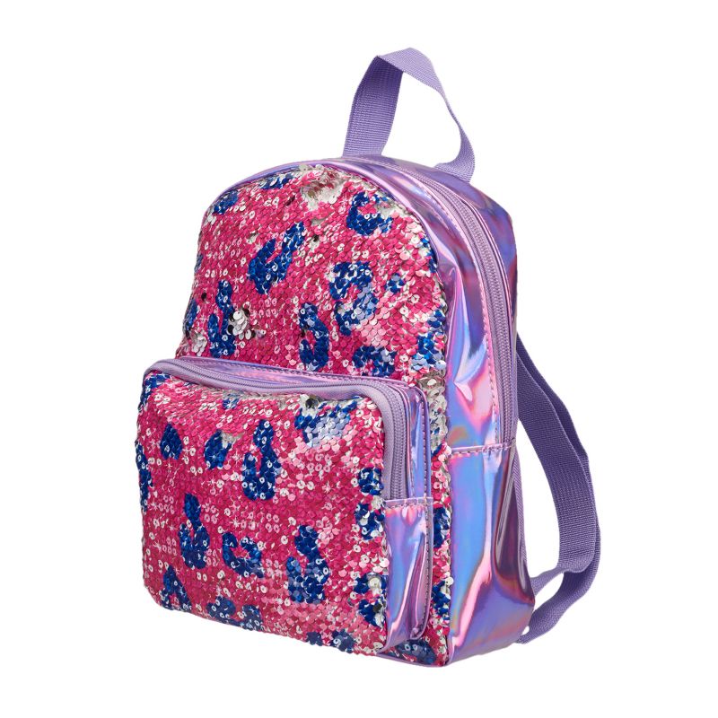 Limited Too Girl's Mini Backpack in Hologram 2, 3 of 7