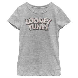 Girl's Looney Tunes Vintage Logo T-Shirt - 1 of 4