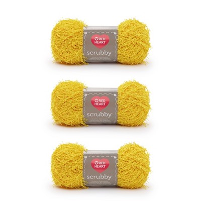 Multipack of 03 - Red Heart Scrubby Yarn-Citrus