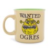 Silver Buffalo Shrek "Wanted Ogres" Ceramic Camper Mug | Holds 20 Ounces - 2 of 4
