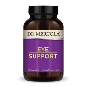 Dr. Mercola Eye Support, 90 Servings (90 Capsules), Dietary Supplement, Supports Eye and Vision Health, Non-GMO - 1 of 4