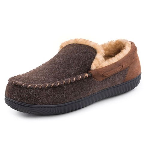 Men's Stony Ledge Flannel-Lined Moc Slipper