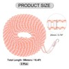Unique Bargains Nylon Windproof Adjustable Widen Clothesline 3 Pcs - 2 of 4