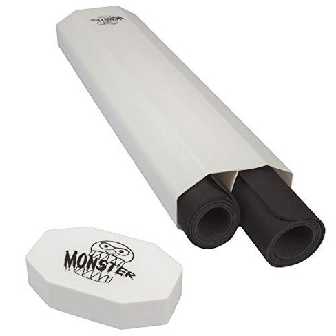 Dual Playmat Tube - Monster Protectors Prism-Shaped Play Case Holds Two Playmats at Once - Won't Roll Off Surface and Easy in and Out Design- Add Your Own Designs on Marker Surface! - image 1 of 1