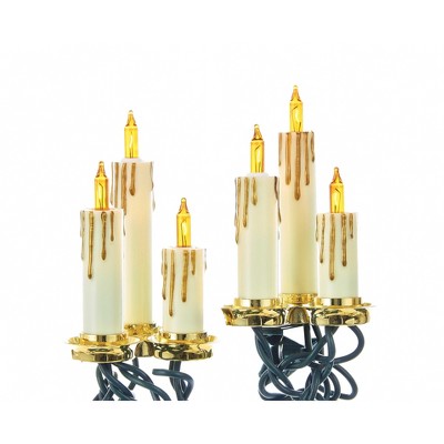 Kurt Adler 15 Light Triple Candle Light Set