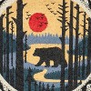 Earth Rugs Braided Bear Trivet – Durable 10"x10" Round Jute Heat Protector with Scenic Design - 3 of 3