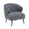 NicBex Modern Accent Chair with High-Density Foam Seat Cushions Living Room Chairs Comfy Chair Lounge Chair for Reading Room, Bedroom - 3 of 4
