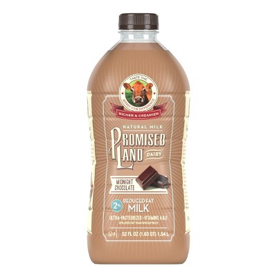 Promised Land Midnight Chocolate 2% Milk - 52 fl oz