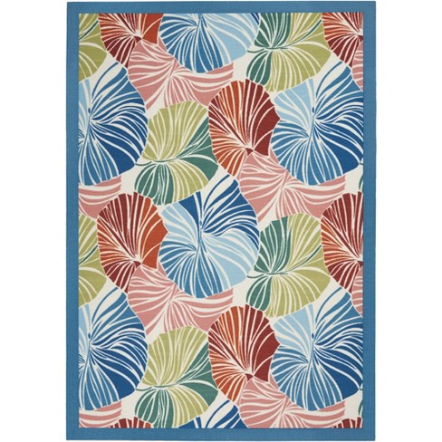 Waverly Sun N' Shade Snd87 Indoor/outdoor Area Rug - Multicolor 4'3