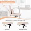 Racxily Adjustable Swivel Criss-Cross Chair, Linen Office Chairs, Vanity Chair, Desk Chair - 2 of 4