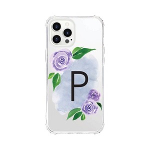 OTM Essentials Apple iPhone 15 Pro Monogram Clear Tough Edge Floral Case - 1 of 4