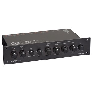 PowerBass XEQ-4BT - 4 Band Bluetooth Multi-Zone PreAmplifier / Eq - 1 of 1