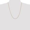 Black Bow Jewelry 1mm 14k Yellow Gold, Box Chain Necklace - 2 of 4