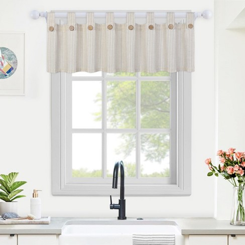 Store cocina  Kitchen window coverings, Kitchen window curtains, Kitchen  curtain designs