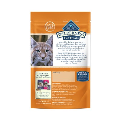 Blue Buffalo Wilderness Grain Free Chicken & Turkey Recipe Crunchy Cat ...