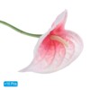 Unique Bargains Artificial Anthurium Lily Flowers for Home Decor 10 Pcs - 3 of 4