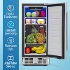 Deco Chef 15-Inch Under Counter Mini Fridge, Stainless Steel Finish, Adjustable Thermostat - 4 of 4