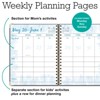 Global Printed Products AY 2025-2026 Mom Planner - 8"x10" (Small Navy Floral) - 3 of 4